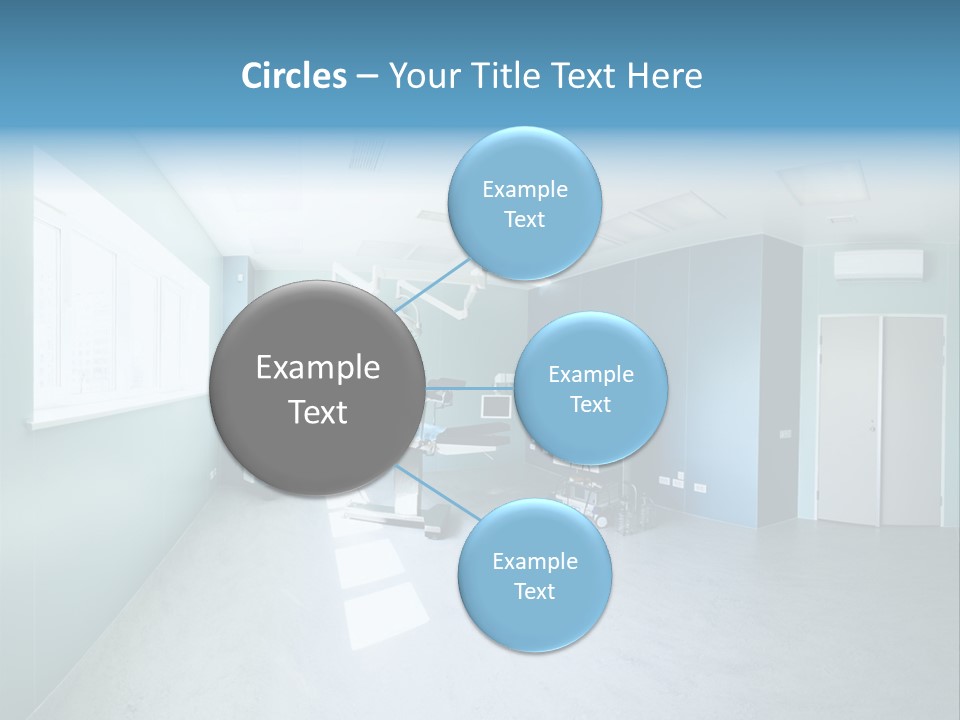 Operating Room In A Hospital PowerPoint Template