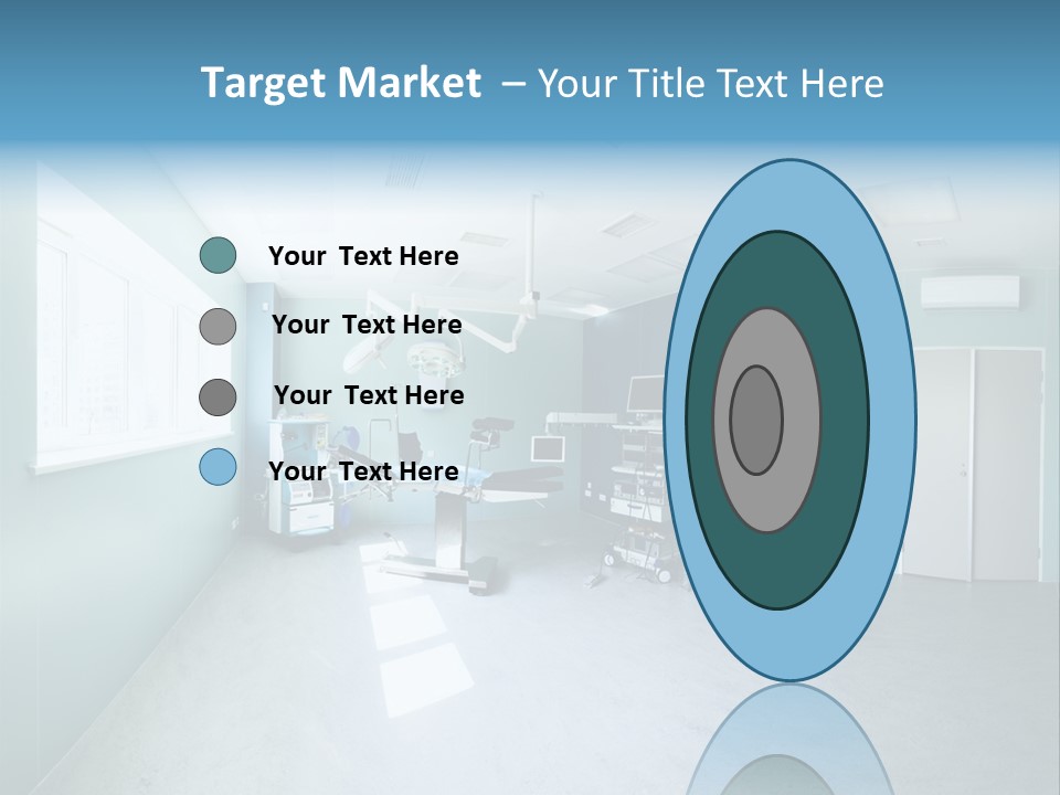 Operating Room In A Hospital PowerPoint Template