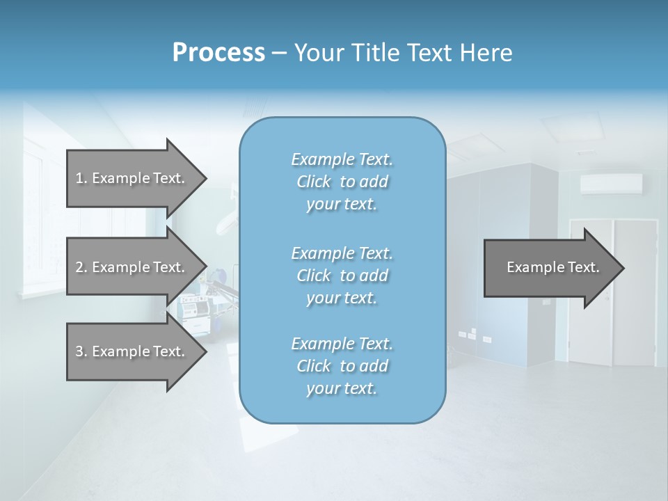 Operating Room In A Hospital PowerPoint Template