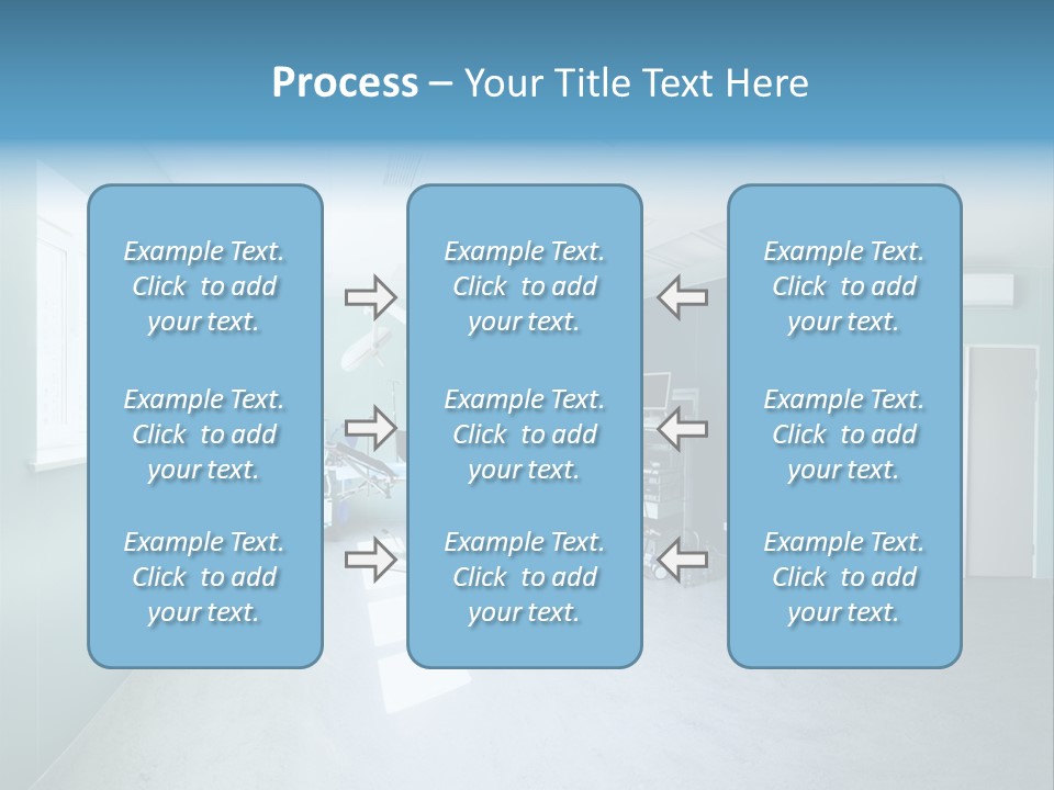 Operating Room In A Hospital PowerPoint Template