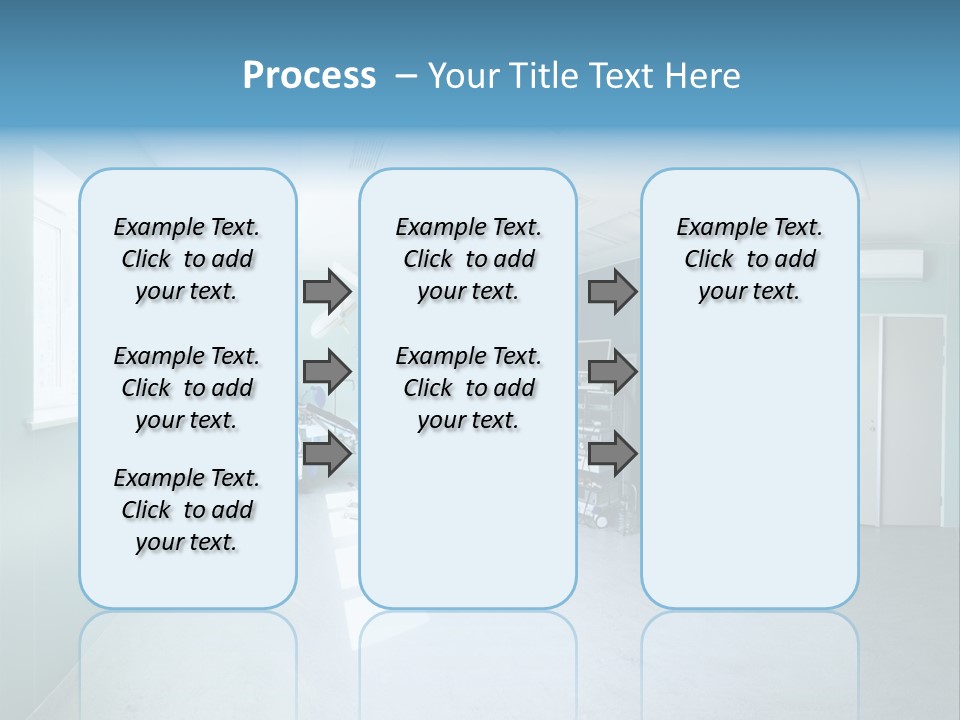 Operating Room In A Hospital PowerPoint Template