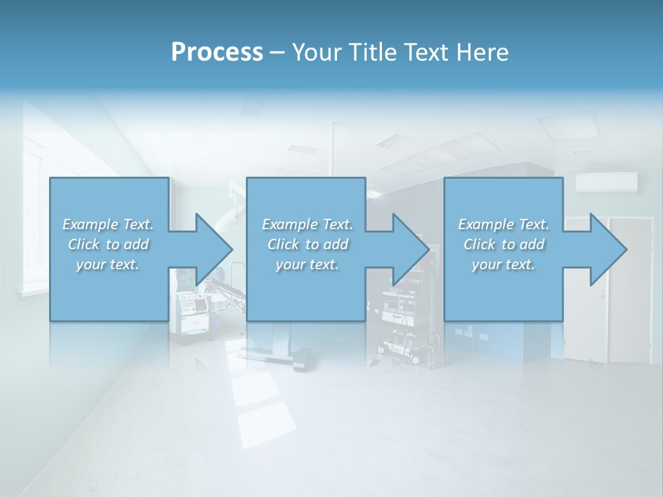 Operating Room In A Hospital PowerPoint Template