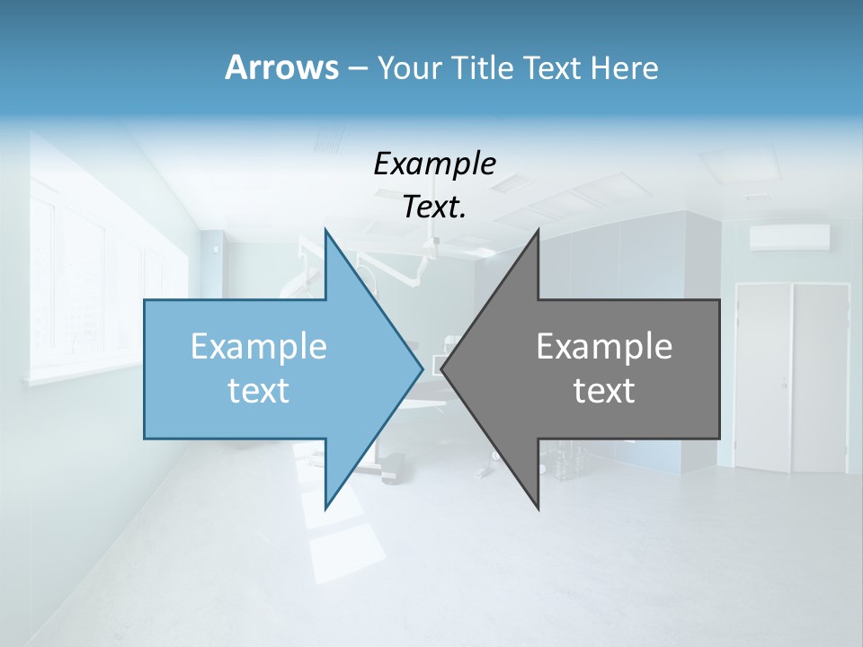 Operating Room In A Hospital PowerPoint Template