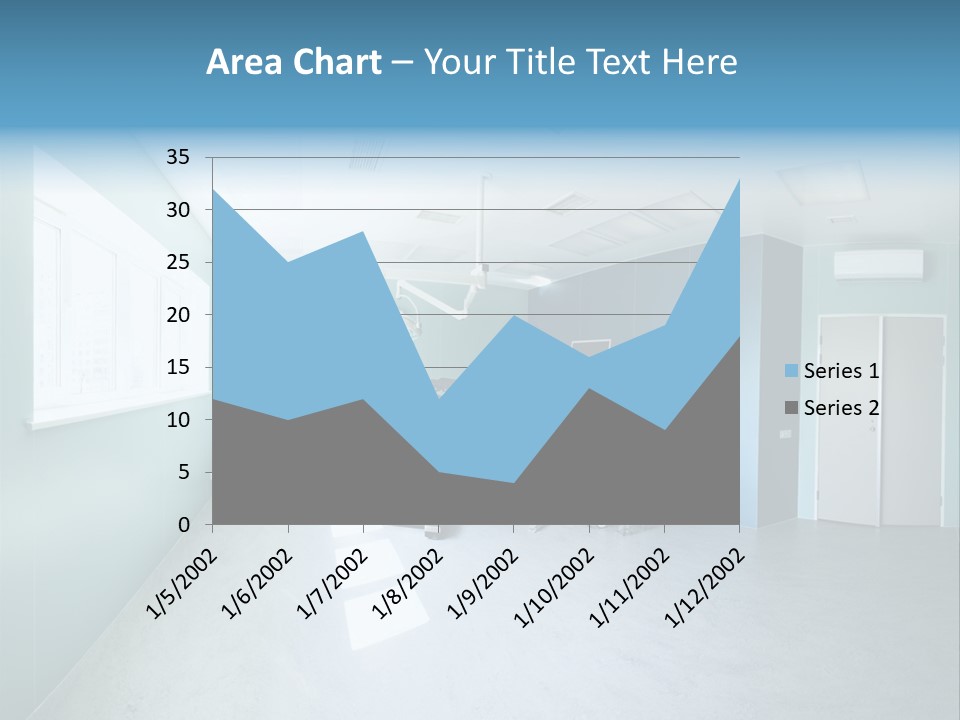 Operating Room In A Hospital PowerPoint Template