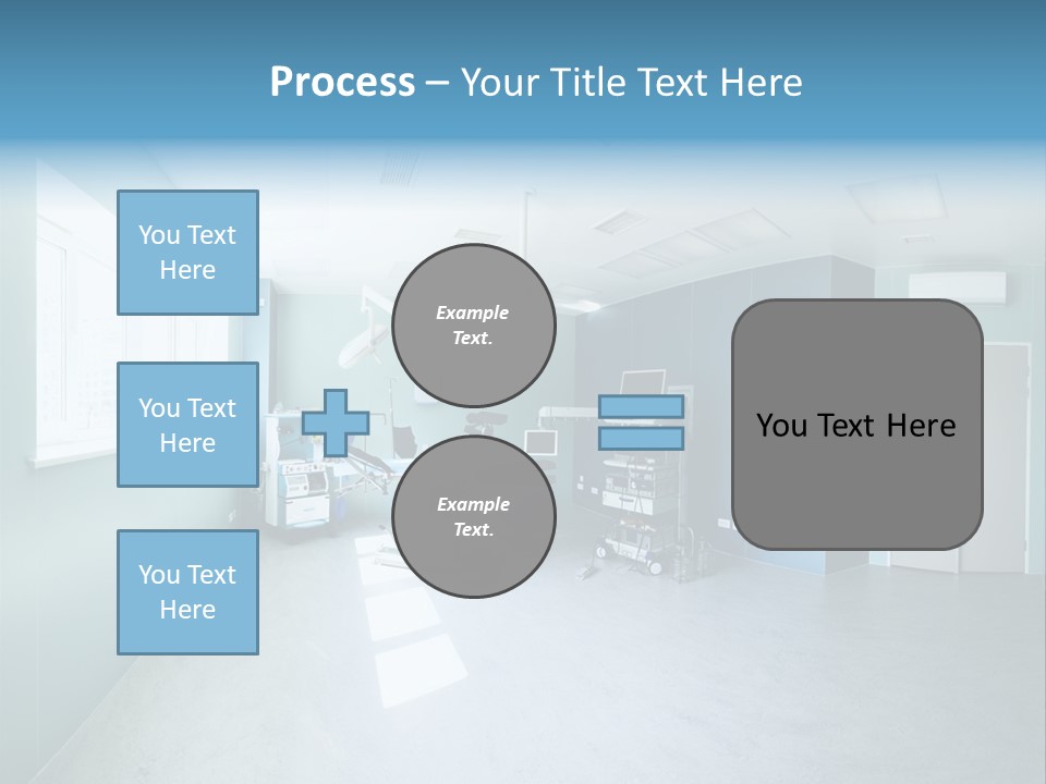 Operating Room In A Hospital PowerPoint Template