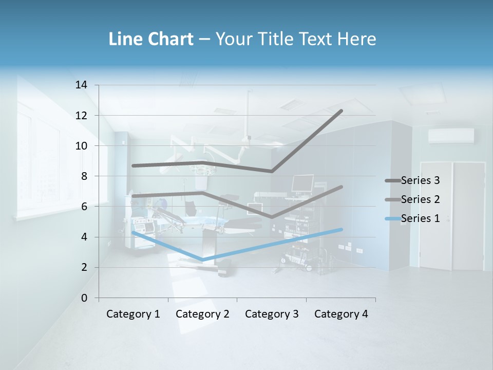 Operating Room In A Hospital PowerPoint Template