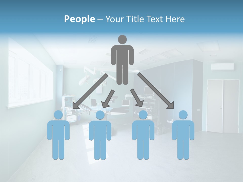 Operating Room In A Hospital PowerPoint Template