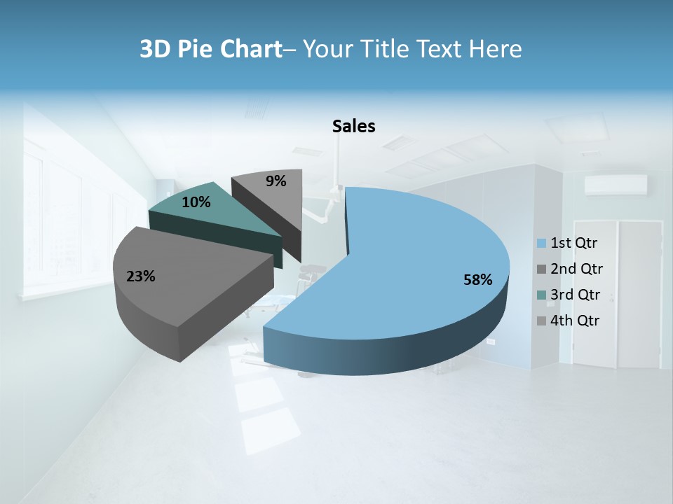 Operating Room In A Hospital PowerPoint Template