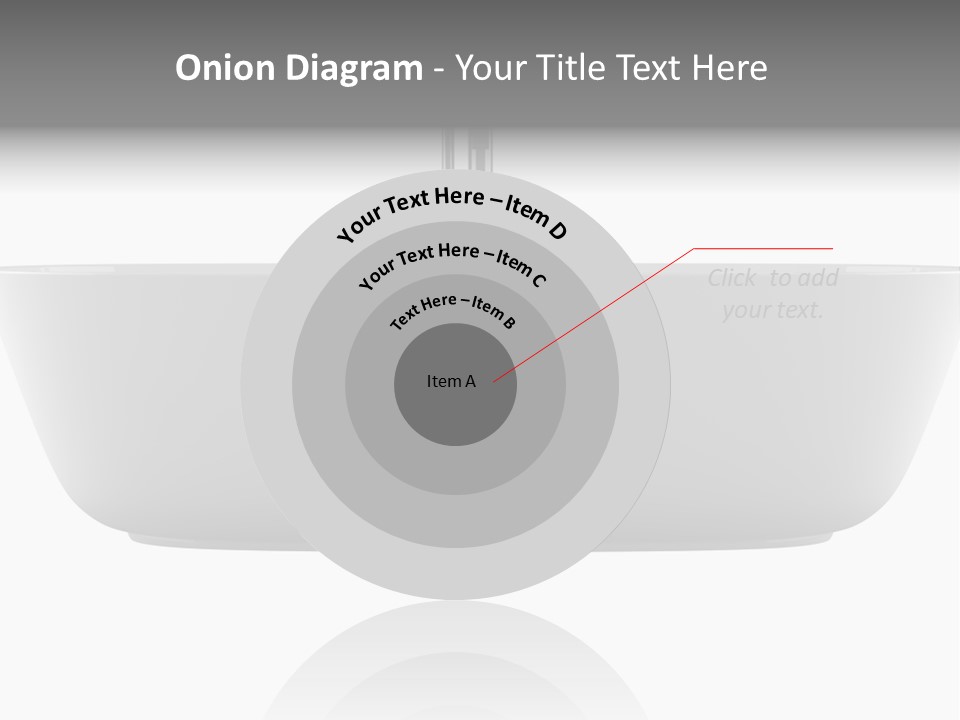 Modern Bathtub Isolated On White Background With Clipping Path PowerPoint Template