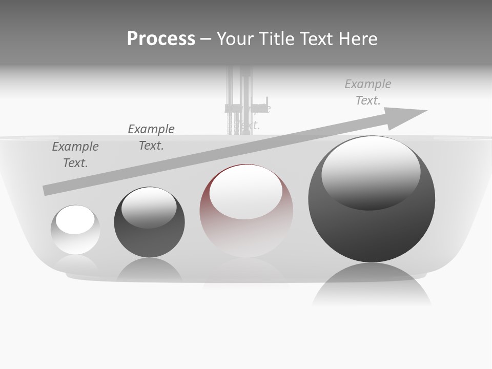 Modern Bathtub Isolated On White Background With Clipping Path PowerPoint Template