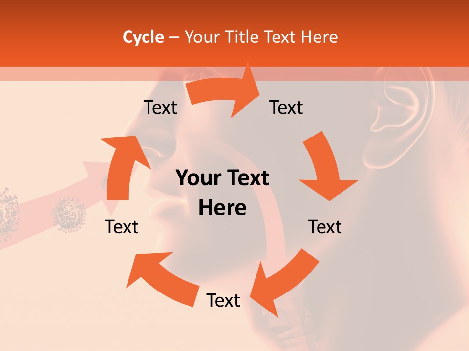 Stone Arch At Cape Kaliakra, Bulgaria PowerPoint Template