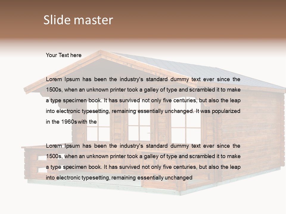 Enjoying The Nature PowerPoint Template