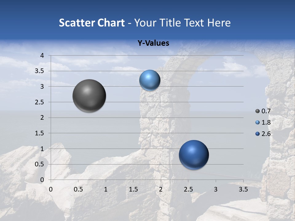 Stone Arch At Cape Kaliakra, Bulgaria PowerPoint Template