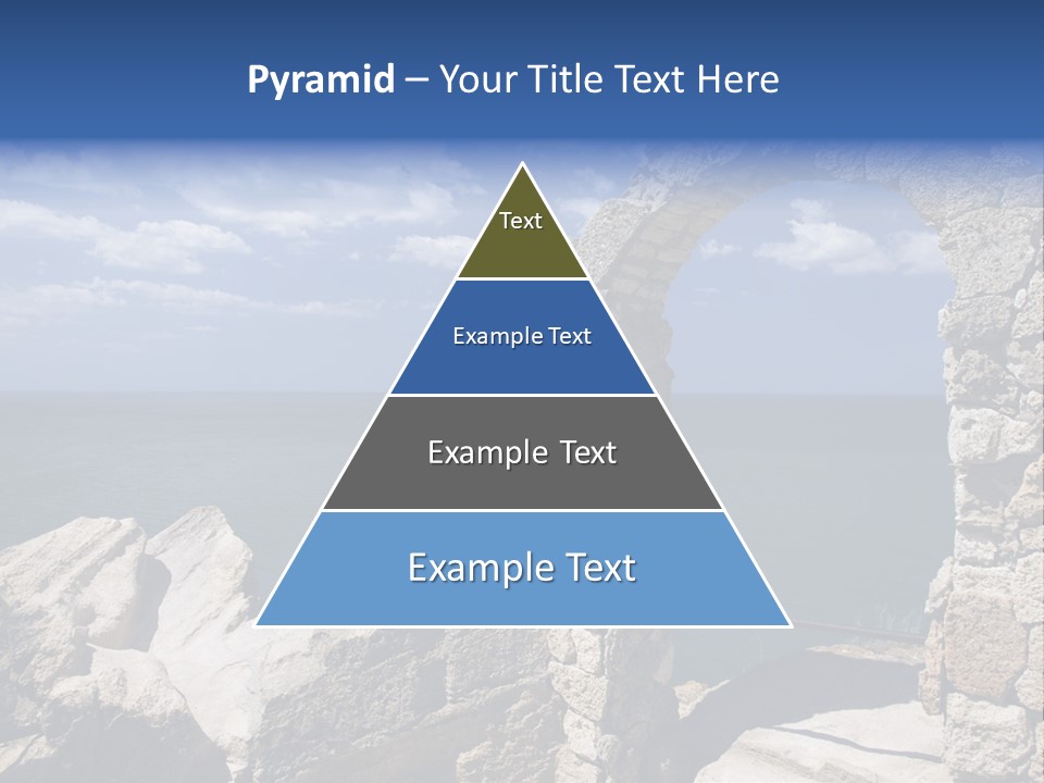 Stone Arch At Cape Kaliakra, Bulgaria PowerPoint Template