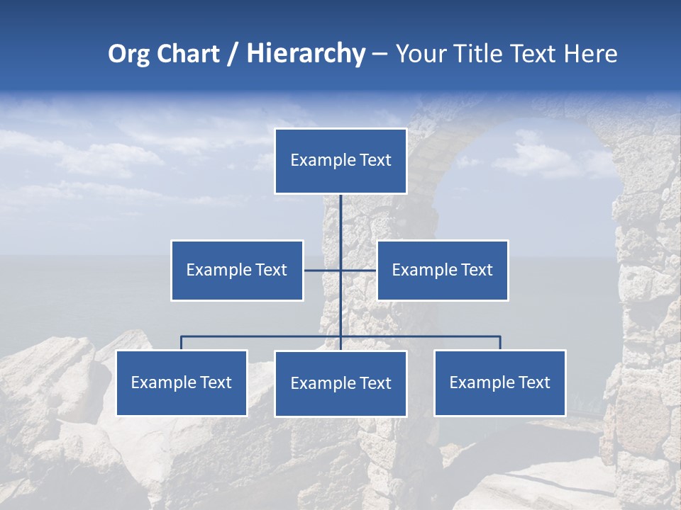 Stone Arch At Cape Kaliakra, Bulgaria PowerPoint Template