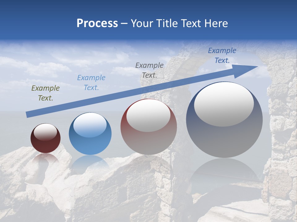 Stone Arch At Cape Kaliakra, Bulgaria PowerPoint Template