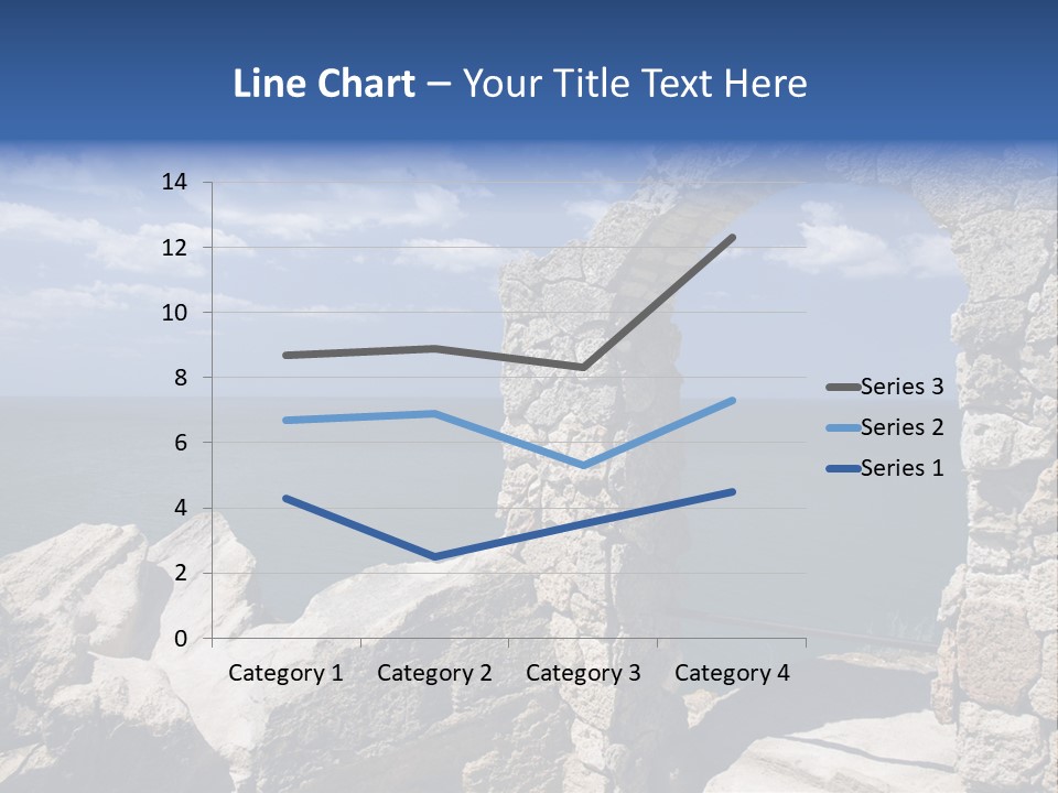 Stone Arch At Cape Kaliakra, Bulgaria PowerPoint Template