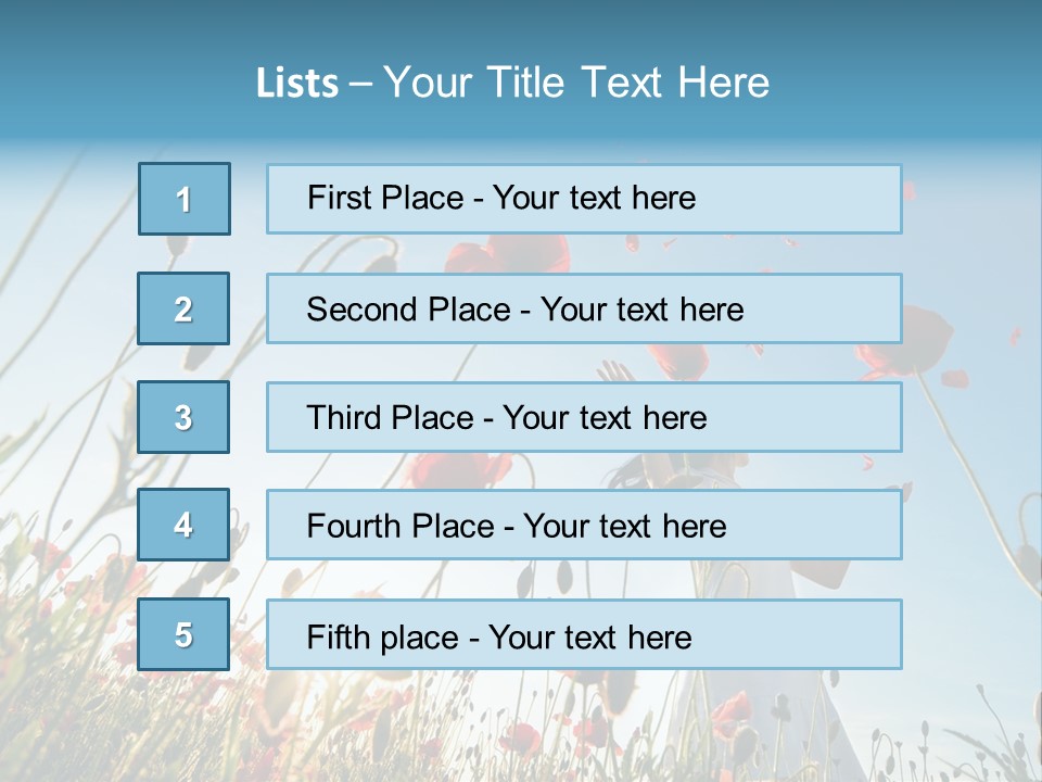 Enjoying The Nature PowerPoint Template