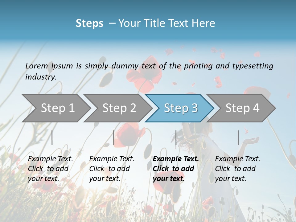 Enjoying The Nature PowerPoint Template
