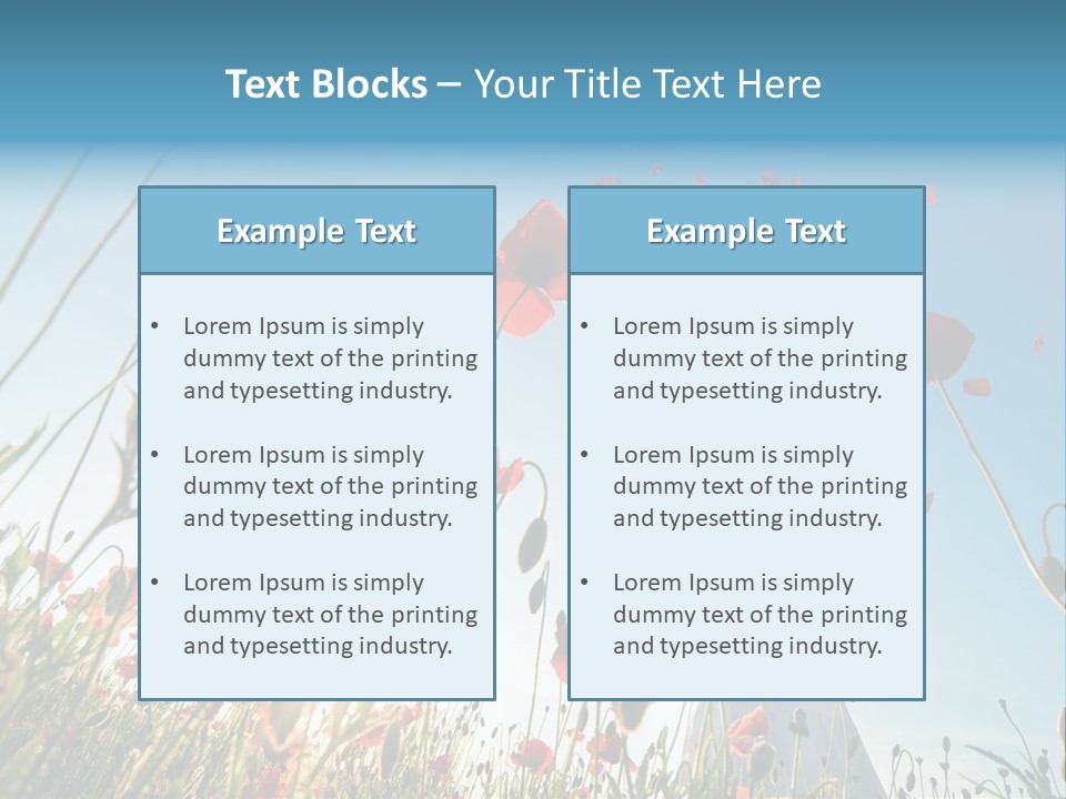 Enjoying The Nature PowerPoint Template