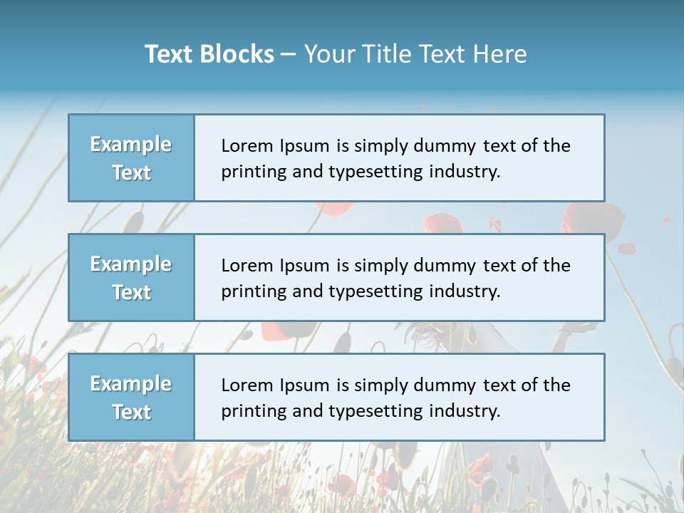Enjoying The Nature PowerPoint Template