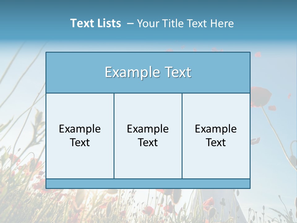 Enjoying The Nature PowerPoint Template