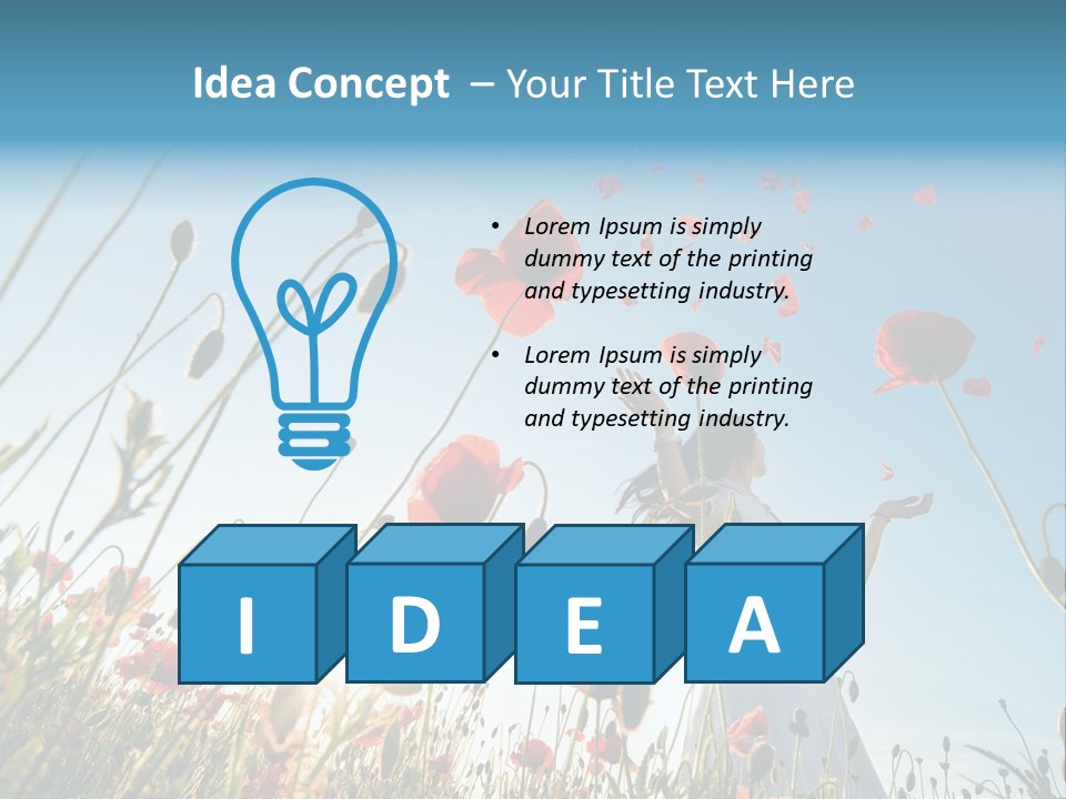 Enjoying The Nature PowerPoint Template
