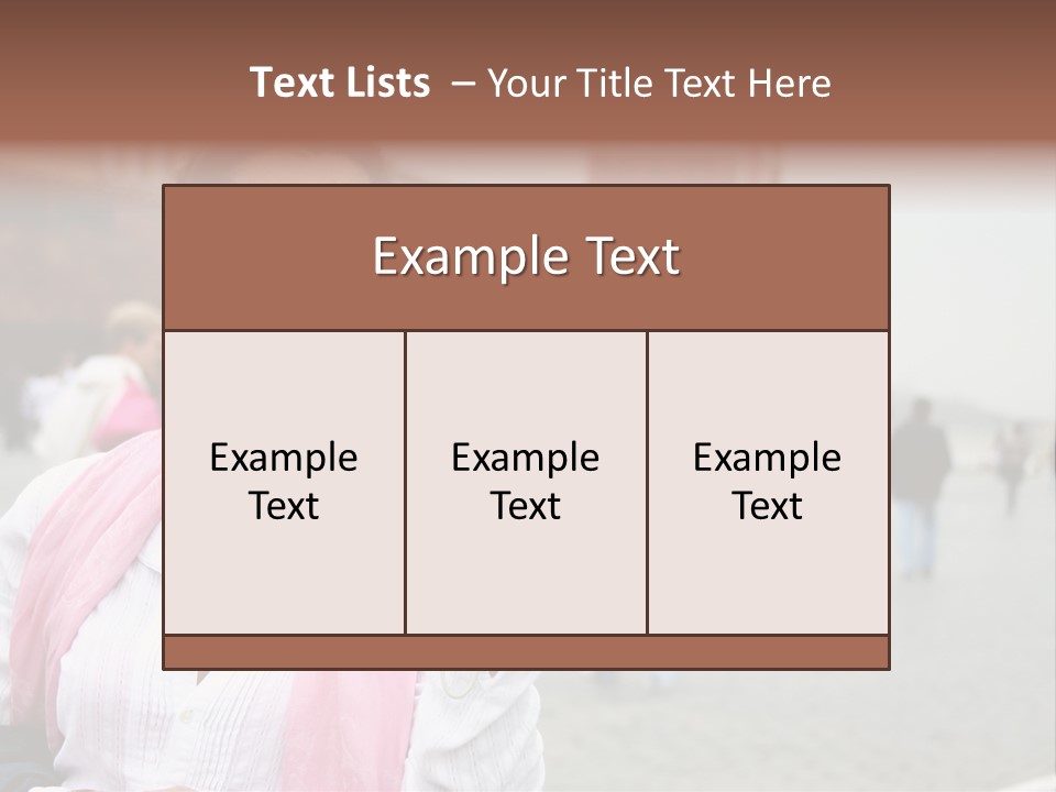 A Woman Taking A Picture With A Camera PowerPoint Template