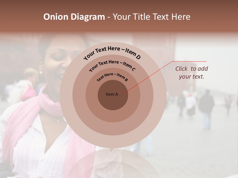 A Woman Taking A Picture With A Camera PowerPoint Template