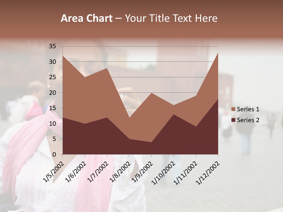 A Woman Taking A Picture With A Camera PowerPoint Template