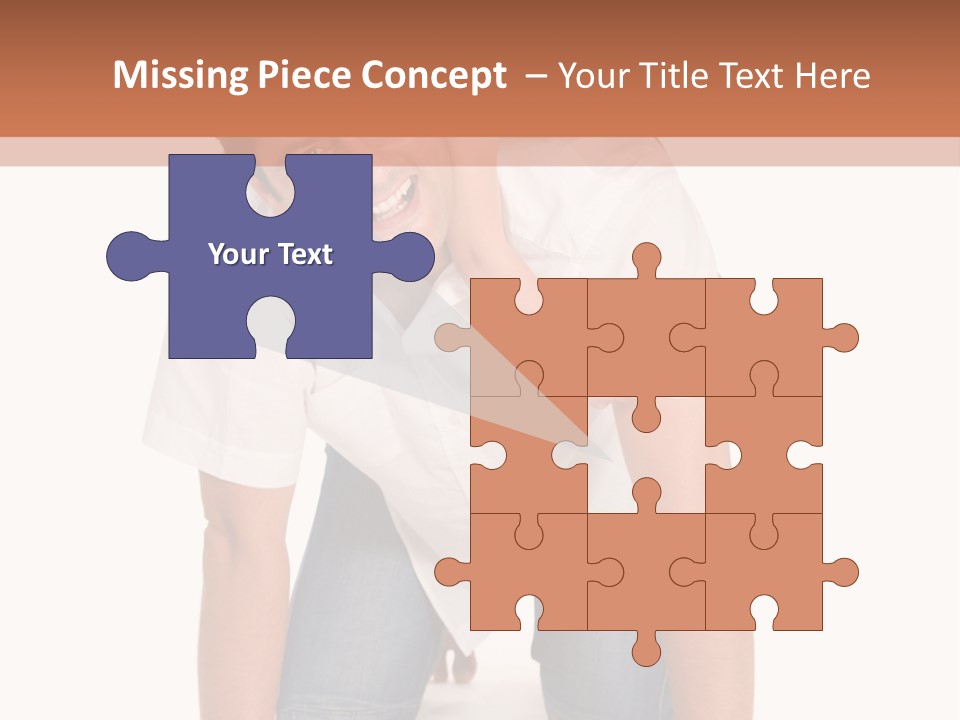 Smiling Father Carrying On His Shoulders His Little Daughter Isolated On White Background PowerPoint Template