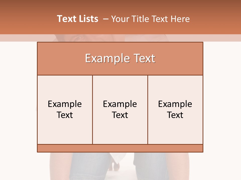 Smiling Father Carrying On His Shoulders His Little Daughter Isolated On White Background PowerPoint Template