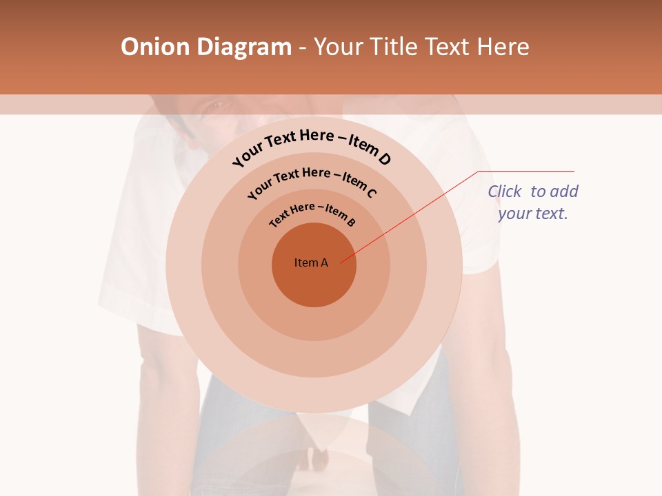 Smiling Father Carrying On His Shoulders His Little Daughter Isolated On White Background PowerPoint Template