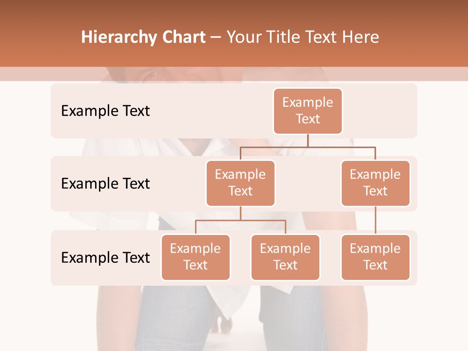 Smiling Father Carrying On His Shoulders His Little Daughter Isolated On White Background PowerPoint Template