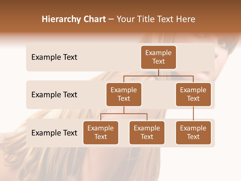 A Woman With Long Blonde Hair Is Posing For A Picture PowerPoint Template