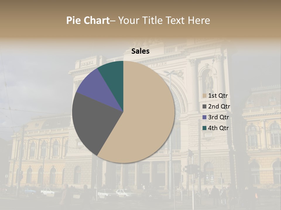 Keleti Railway Station In Budapest PowerPoint Template