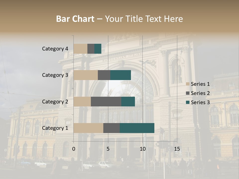 Keleti Railway Station In Budapest PowerPoint Template