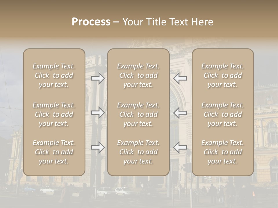 Keleti Railway Station In Budapest PowerPoint Template