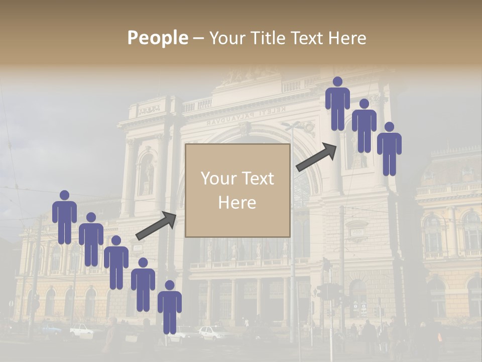 Keleti Railway Station In Budapest PowerPoint Template