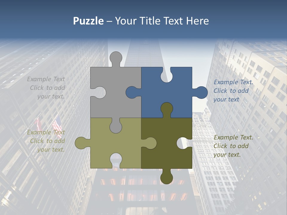 Private Jet PowerPoint Template