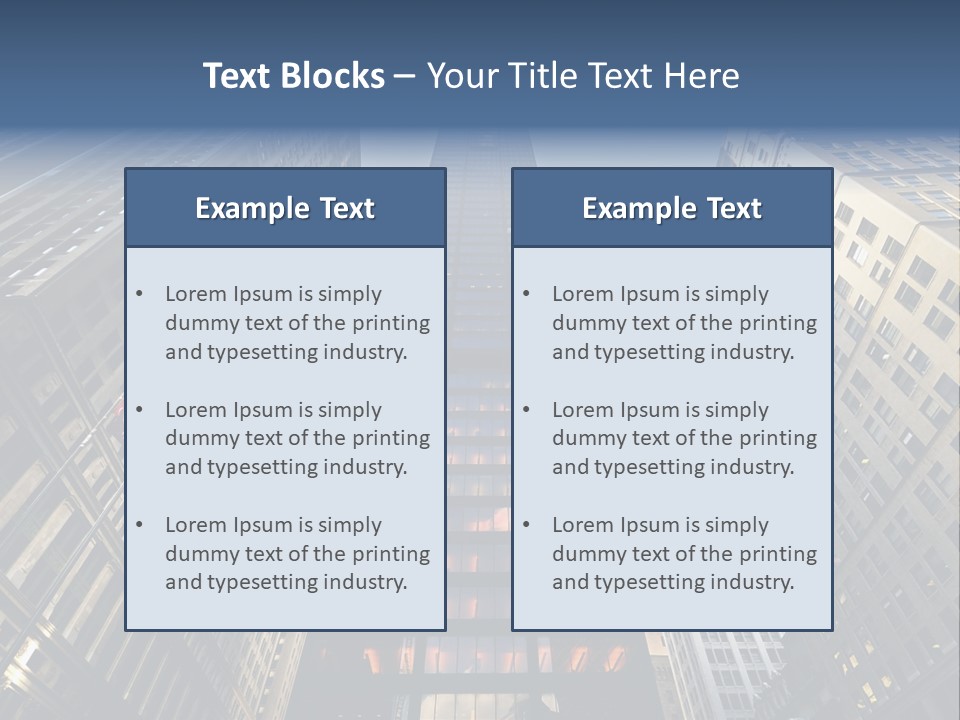Private Jet PowerPoint Template