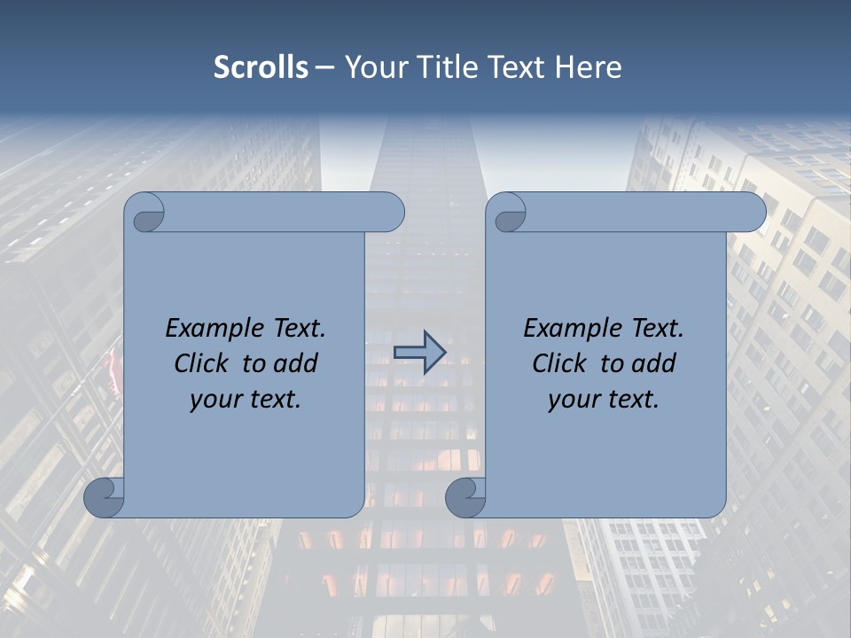 Private Jet PowerPoint Template