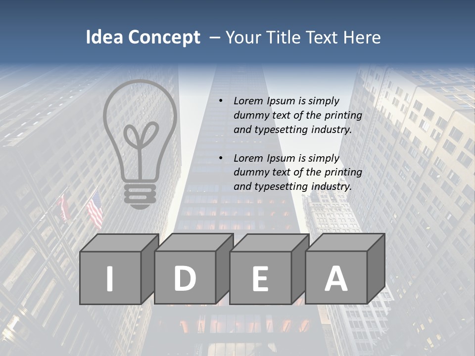 Private Jet PowerPoint Template