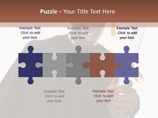 Handsome Young African American Man Holding Graduation Diploma PowerPoint Template