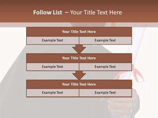 Handsome Young African American Man Holding Graduation Diploma PowerPoint Template