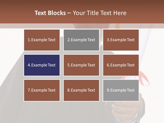 Handsome Young African American Man Holding Graduation Diploma PowerPoint Template