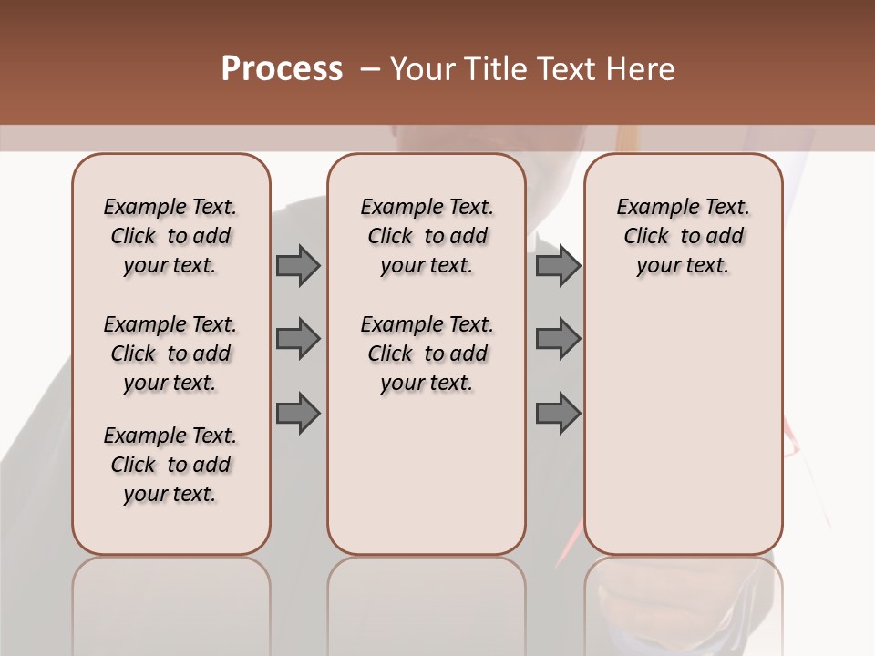 Handsome Young African American Man Holding Graduation Diploma PowerPoint Template