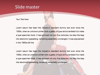 Photo Of Nine Month Baby Crying, Isolated PowerPoint Template