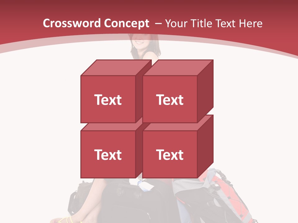 Photo Of Nine Month Baby Crying, Isolated PowerPoint Template