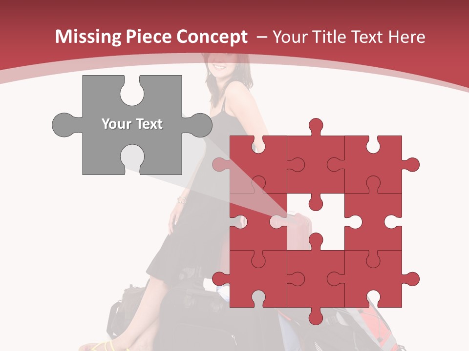 Photo Of Nine Month Baby Crying, Isolated PowerPoint Template